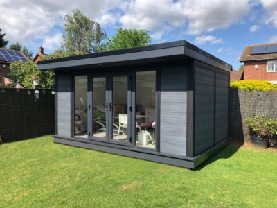 Composite Garden Room Beauticians In Cambridge Outside Shot